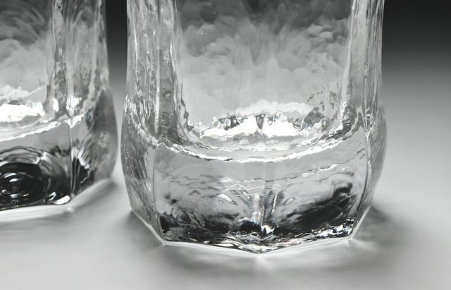 西山芳浩 八角グラス（大） ｜ 暮らしのうつわ花田 和食器 通販