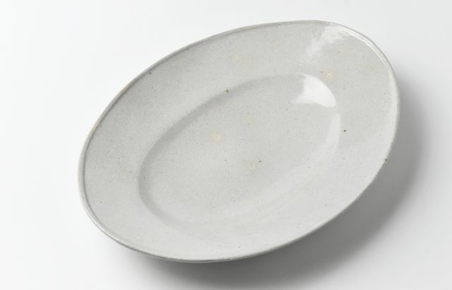 林拓児 7 貫入楕円皿大 ｜ 暮らしのうつわ花田 和食器 通販