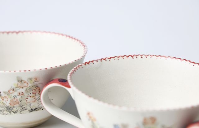 松浦ナオコ 9 猫とうさぎのスープカップ（手をつないでお散歩