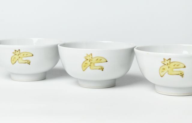 中町いずみ めしわん 松竹梅に鶴 ｜ 暮らしのうつわ花田 和食器 通販