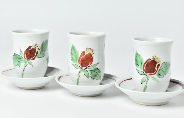 古川桜 36 牡丹こぼし酒セット ｜ 暮らしのうつわ花田 和食器 通販