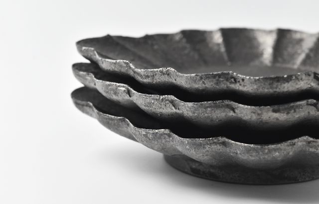 山本哲也 23 sabi-輪花菱形皿（中） ｜ 暮らしのうつわ花田 和食器 通販