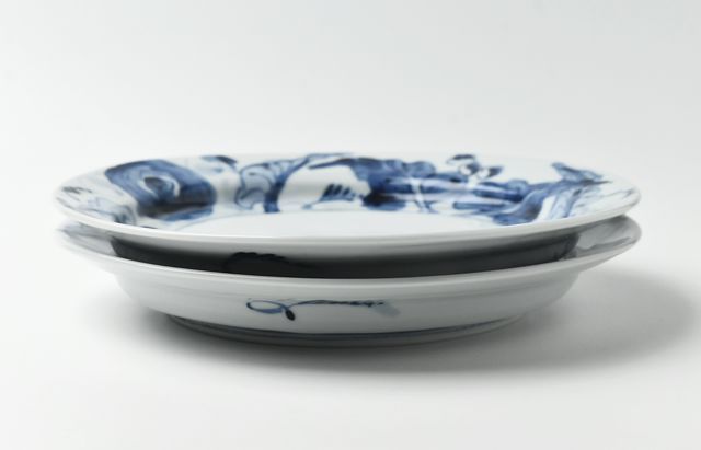 犀ノ音窯（北野敏一） 14 花葉図皿 ｜ 暮らしのうつわ花田 和食器 通販