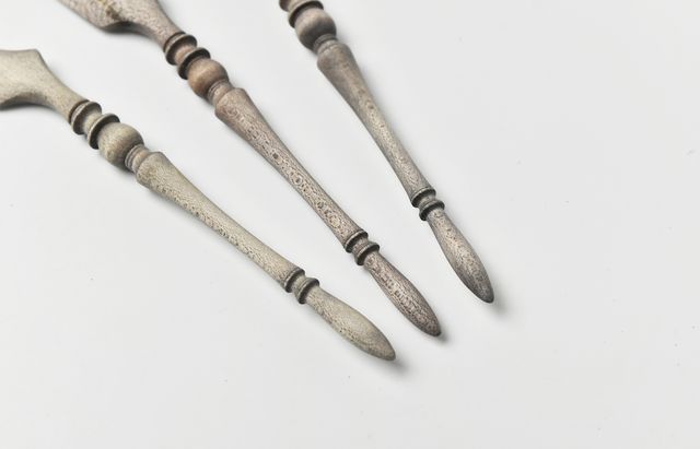 ◆新品未使用 鈴木潤吾 デザートフォーク デザートナイフ 2点セット 鈴木潤吾 8B デザートナイフ 楓（草木染め） ｜ 暮らしのうつわ