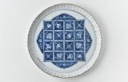 正木春蔵　染付花模様 八角形皿 3枚セット 正木春蔵 染付花模様 八角形皿 3枚セット（未使用有田焼 小染