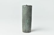 野口悦士 270 緑青 筒掛花入SS