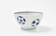 海野裕 ご飯茶碗 サッカー