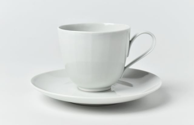 水野克俊 白磁面取コーヒーC/S