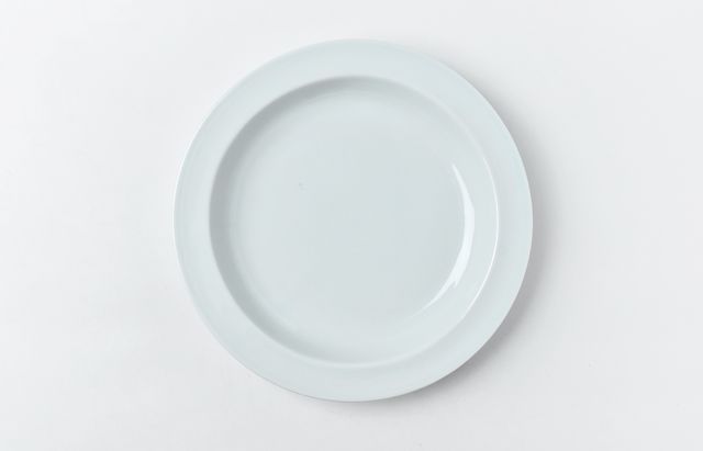 水野克俊 白磁ピューター皿（深）【H】