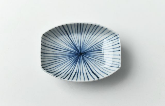 海野裕 16 麦舟形小皿