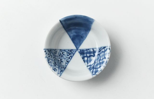 海野裕 18 小紋豆皿