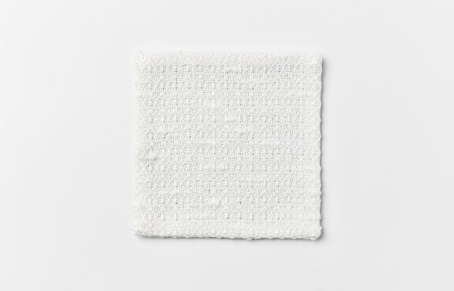 田中あい コースター菱形文様 小（裡面 白縹）10cm角