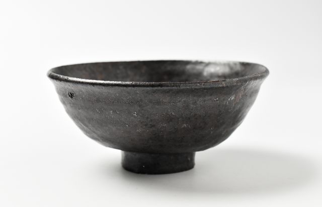 吉田学 鉄釉小飯碗