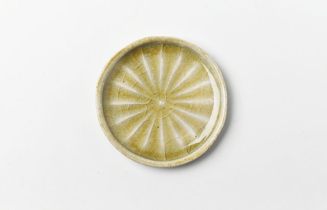 雪ノ浦裕一 琥珀釉豆皿