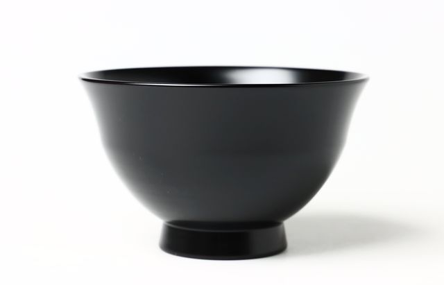 玉山保男（艸工房） 茶漬椀（大）木地呂 トチ