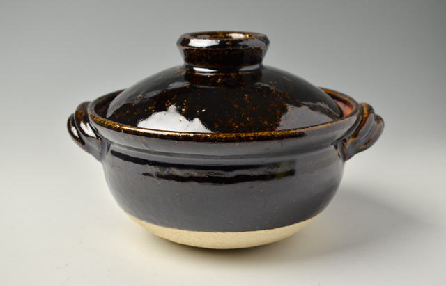 杉本寿樹 飴釉豆腐鍋【H】