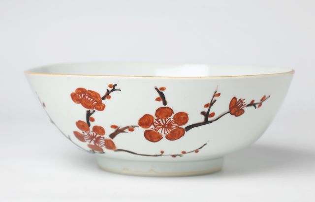 山本恭代 色絵梅文鉢