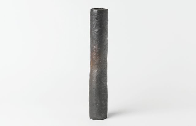 田中佐和子 筒掛花入(丸)