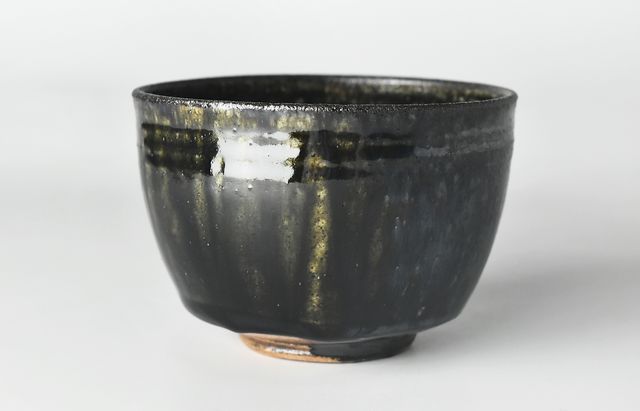 田中佐和子 6B　黒抹茶碗