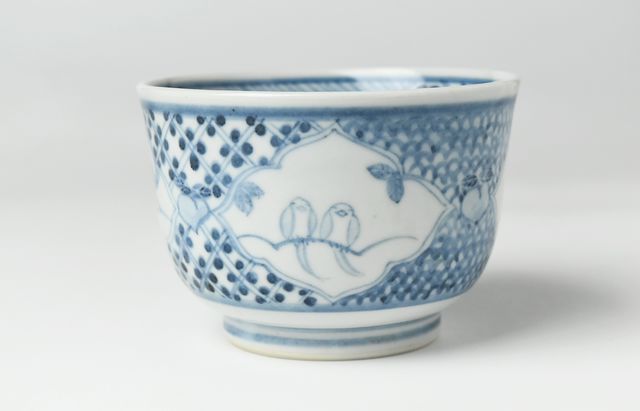 稲村真耶 染付茶碗D