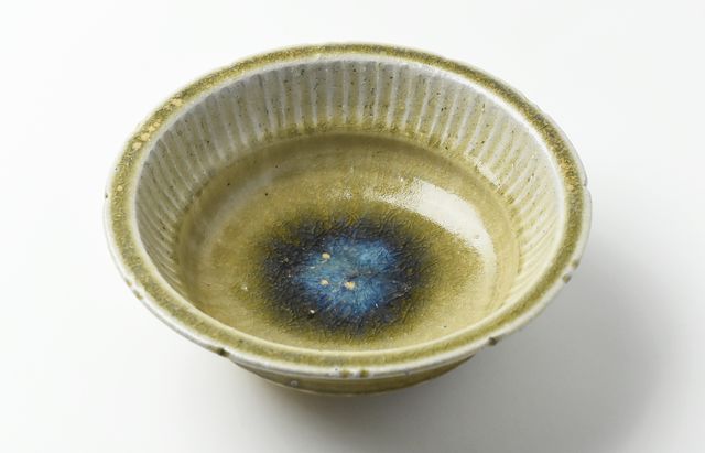 余宮隆 22 ビードロ釉 6寸ペンネボウル