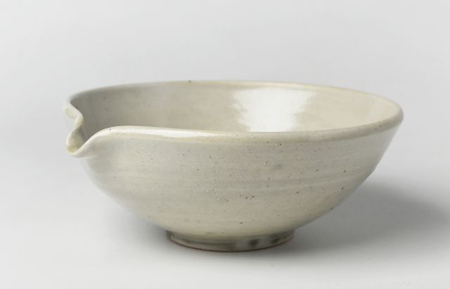 余宮隆 67 粉引登窯 片口6寸鉢