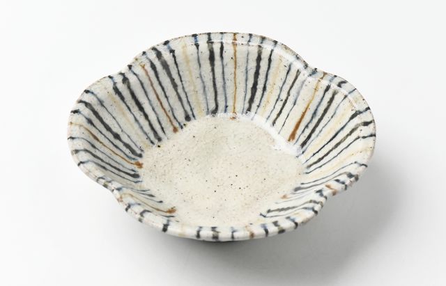 杉本太郎 18 木瓜鉢三色縞