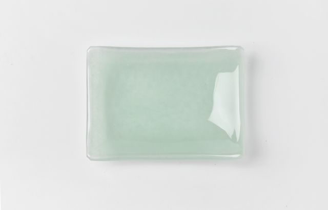 d.Tam 中村孝子/桃子 18C colors長方豆皿 緑系艶あり