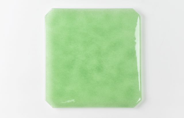 d.Tam 中村孝子/桃子 10A colors横長8寸皿 緑系艶あり