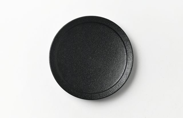 ふじい製作所 1 小皿 リム 黒