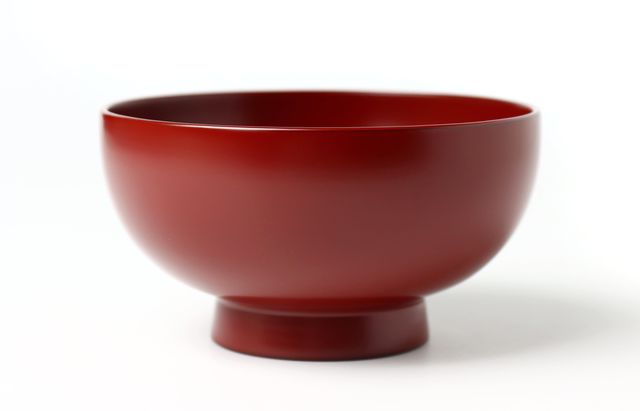 ふじい製作所 56 汁椀 大 上塗り 赤