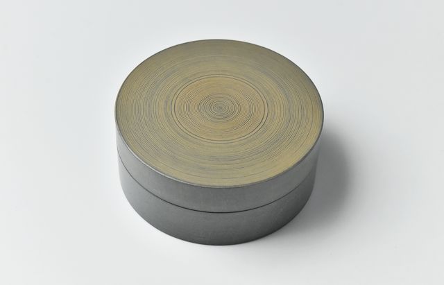ふじい製作所 125 蓋物 挽目 白