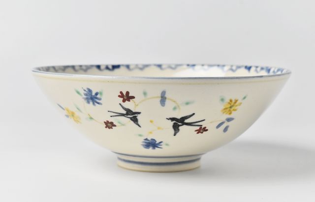 矢島操 7A イロエ絵がわり鉢