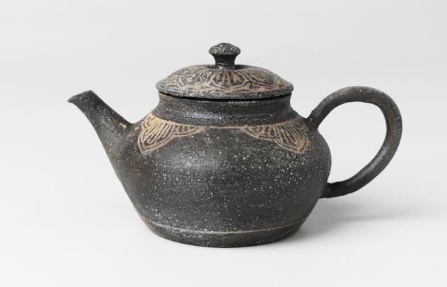 土本訓寛・土本久美子 4A 焼締象嵌茶壺