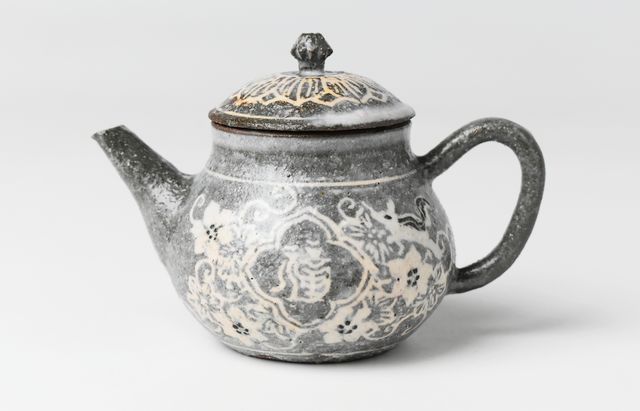 土本訓寛・土本久美子 45A 象嵌茶壺