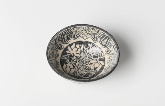 土本訓寛・土本久美子 35D 象嵌彫三島酒杯