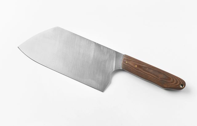 平林秀幸 4B　Mountainman’s cleaver キャンバス・レジン・真鍮