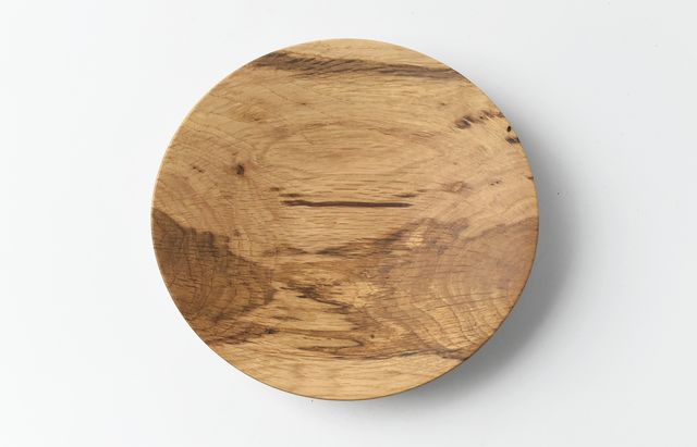 iiDA Woodturning 7E　皿 なら/ウレタン（飯田康恵）