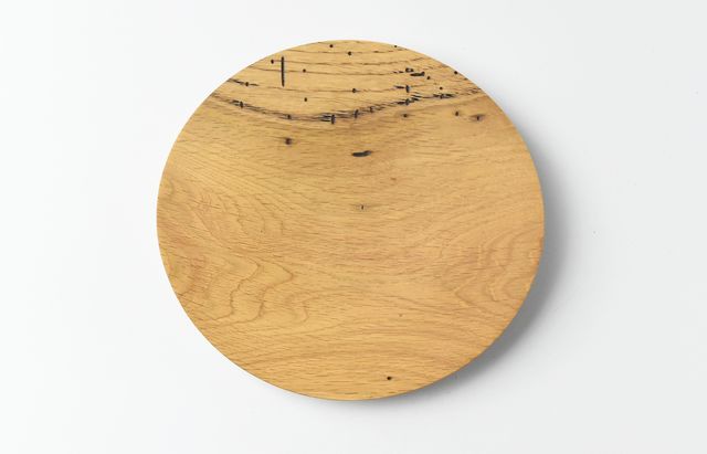 iiDA Woodturning 7F　皿 なら/ウレタン（飯田康恵）