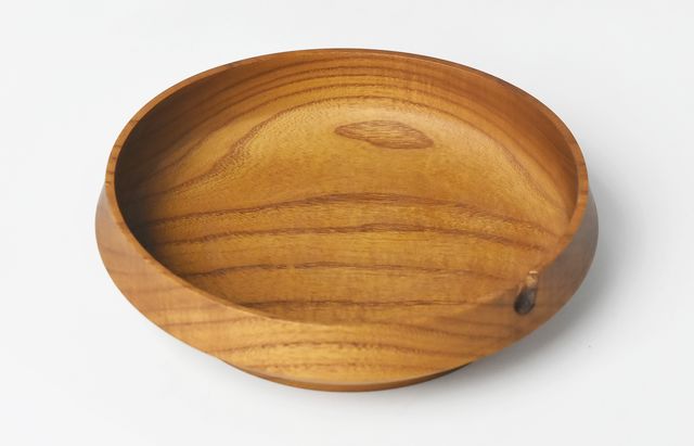 iiDA Woodturning 9A　皿 くわ/ウレタン（飯田康恵）