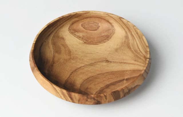 iiDA Woodturning 9B　皿 ネムノキ/ウレタン（飯田康恵）
