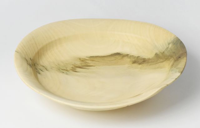 iiDA Woodturning 21　サラダボウル モチノキ/ウレタン（飯田慎一）