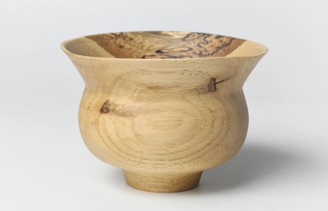 iiDA Woodturning 2D　椀 シイ/ウレタン（飯田康恵）