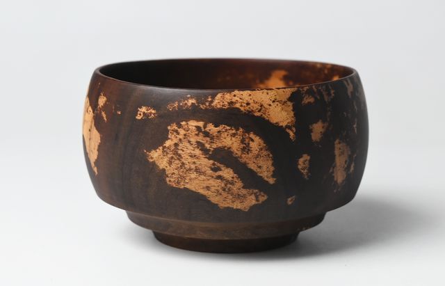 iiDA Woodturning 3J　椀 さくら（灰媒染）/ウレタン（飯田康恵）