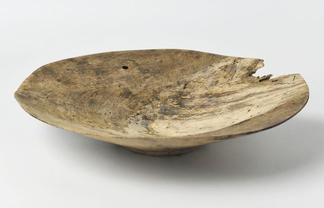 iiDA Woodturning 1 アースFin ボウルオブジェ ナラ/アース無塗装（飯田慎一）