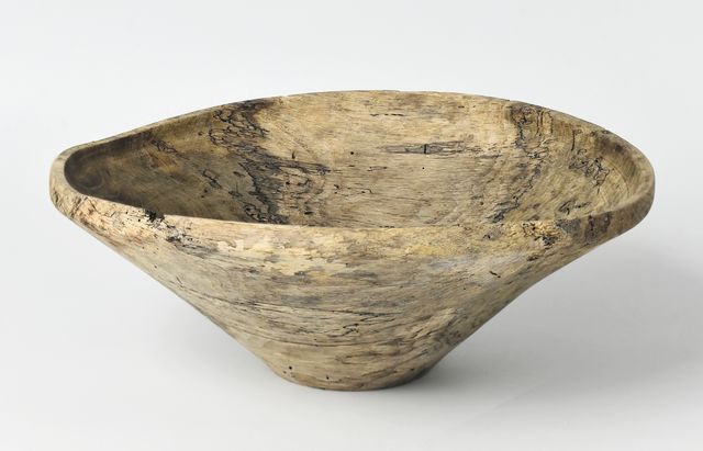 iiDA Woodturning 2 アースFin ボウルオブジェ ナラ/アース無塗装（飯田慎一）