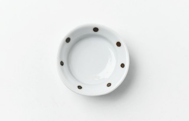 九谷青窯 40 豆皿（茶）
