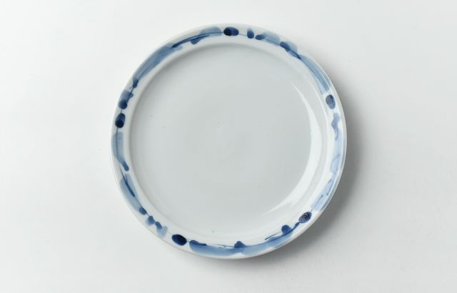 九谷青窯 80 あけび6寸皿