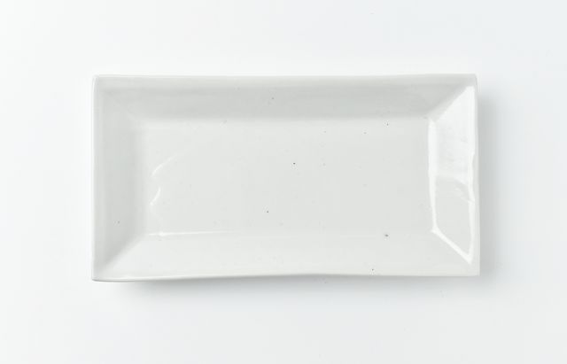 九谷青窯 5 白磁長角深皿（小）