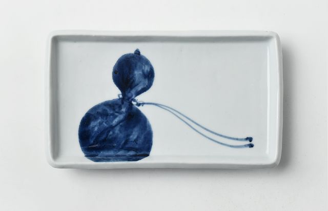 九谷青窯 96 ひさご長角皿